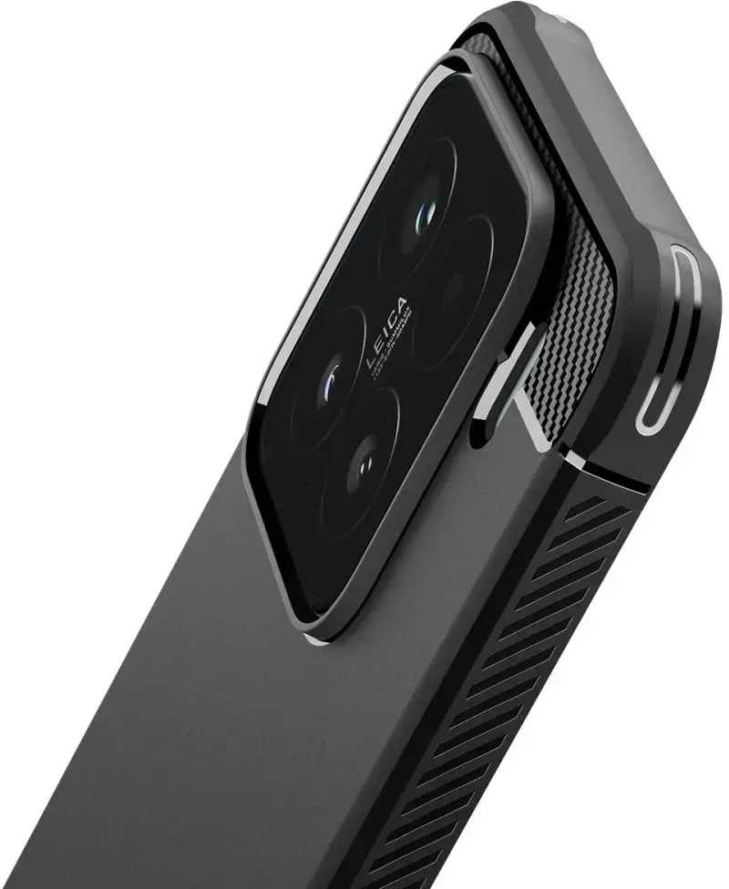 Dėklas SPIGEN RUGGED ARMOR XIAOMI 15 MATTE Juodas