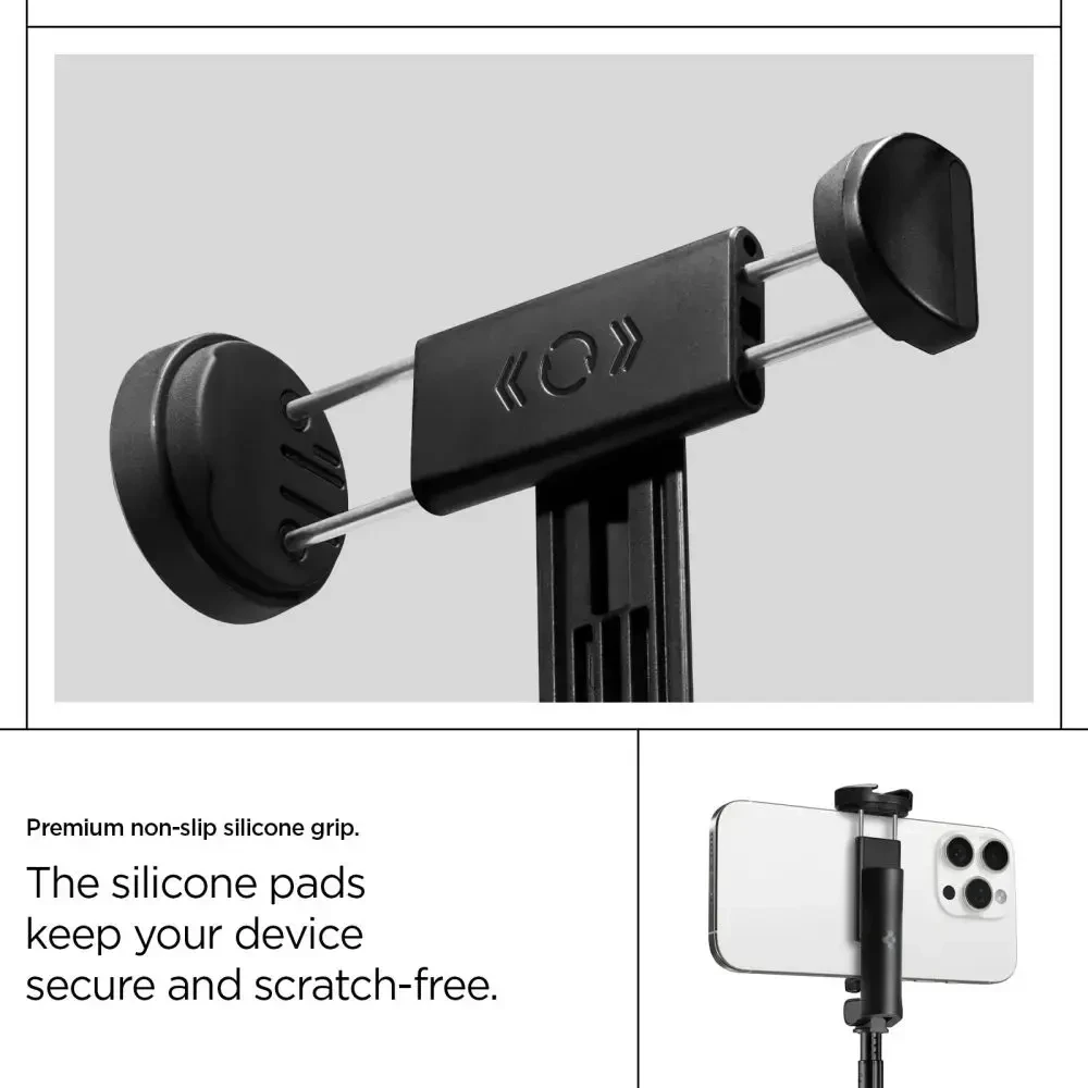 SPIGEN S541W "Bluetooth" savybės lazdelė trikojis juoda