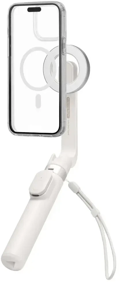 Asmenukių lazda Spigen S571W MagSafe Bluetooth with tripod – juodos spalvos