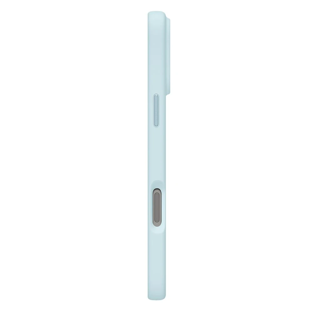 Dėklas Spigen Silicone Fit MagSafe, mute mėlynas - iPhone 17 Pro Max