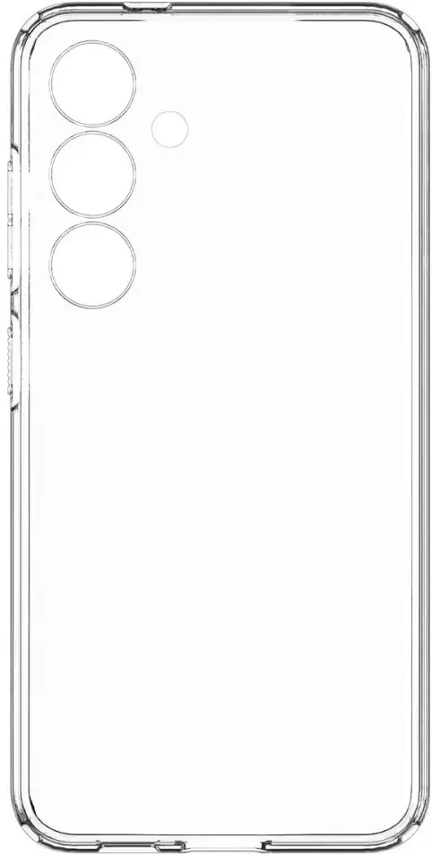 Spigen Skystųjų kristalų dėklas Samsung Galaxy S24 - skaidrus