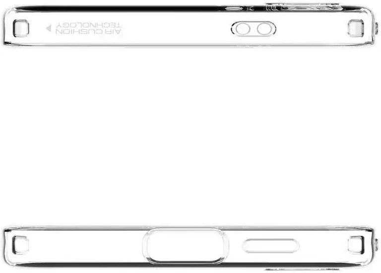Spigen Skystųjų kristalų dėklas Samsung Galaxy S24 - skaidrus