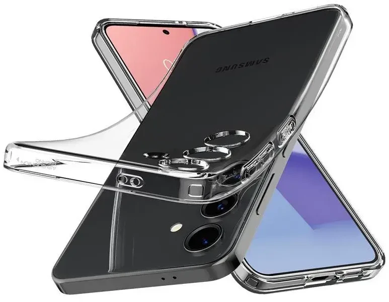 Spigen Skystųjų kristalų dėklas Samsung Galaxy S24 - skaidrus