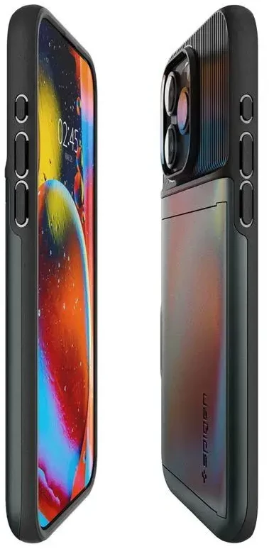 Dėklas Spigen Slim Armor CS, rose auksinis – Apple iPhone 15 Pro Max