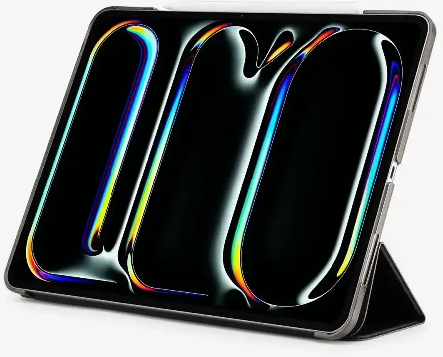 Spigen Smart Fold iPad Pro 13" 2024 dėklas – juodas