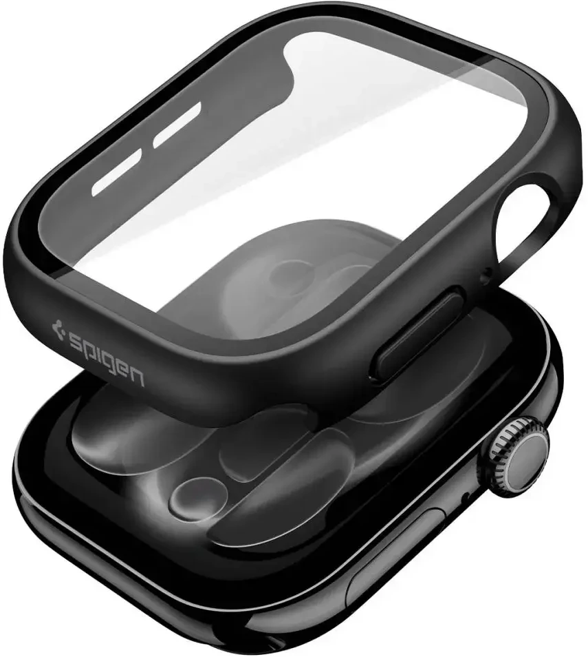 Spigen Thin Fit 360 Case Spigen Thin Fit 360 Case for Apple Watch 42mm - Juodas