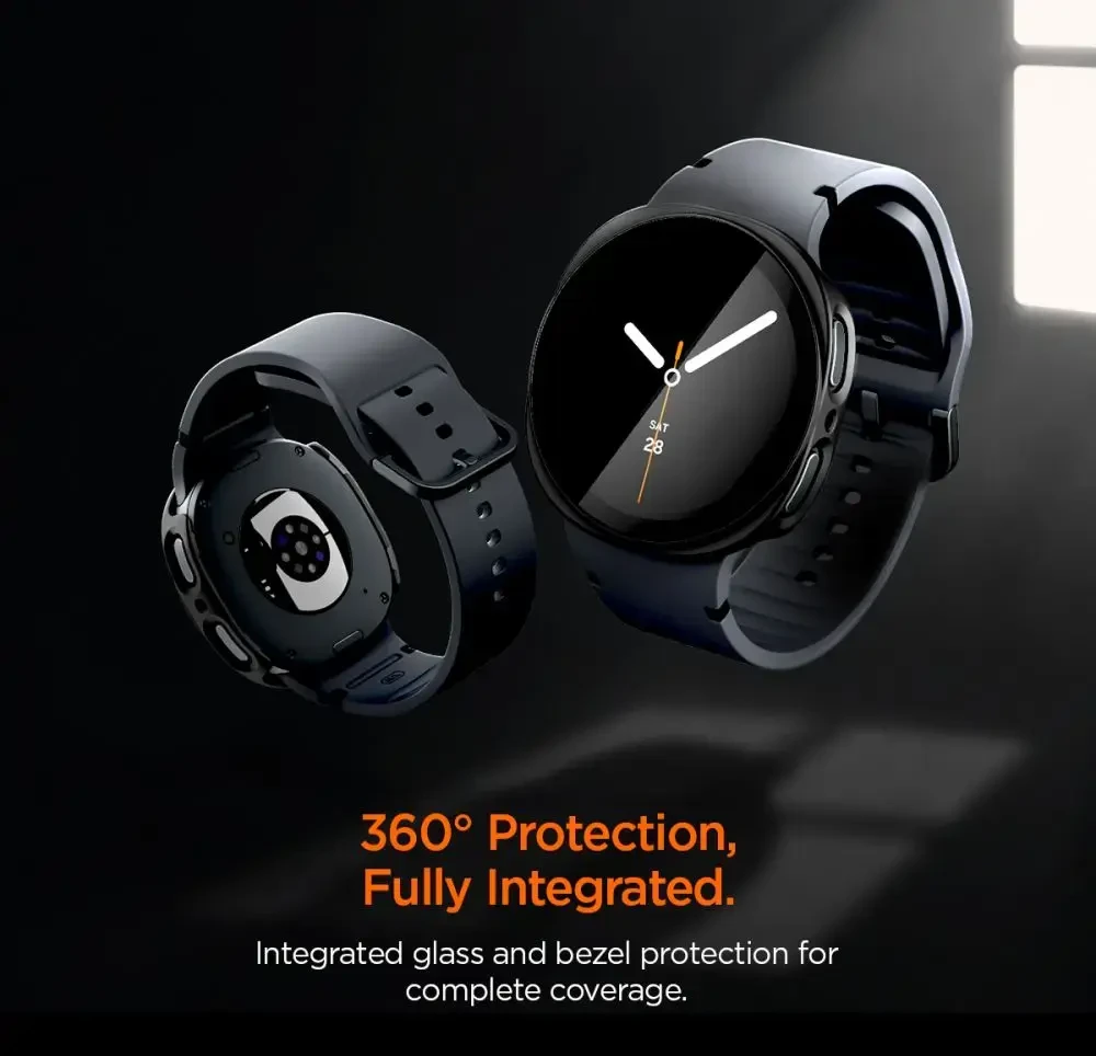 SPIGEN THIN FIT 360 SAMSUNG GALAXY WATCH 8 / 9 (44 MM) Juodas