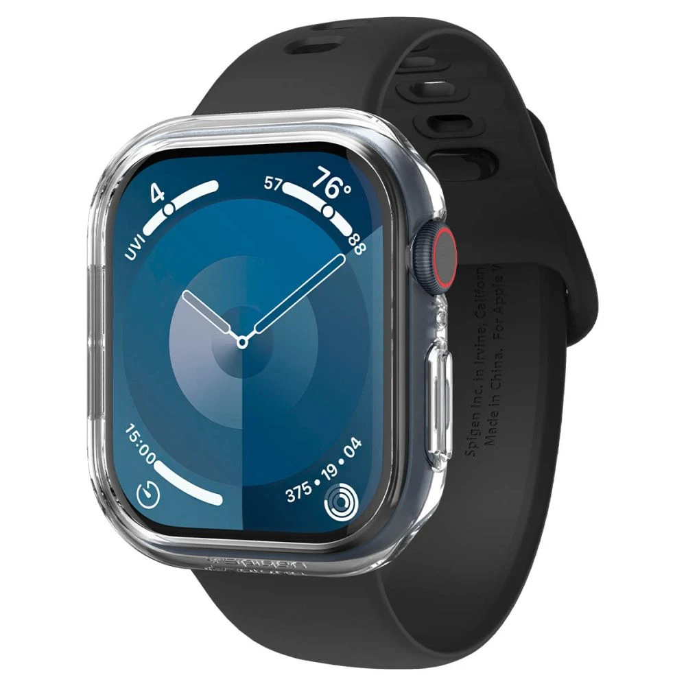 Dėklas „Spigen Thin Fit“, krištolo skaidrumo – „Apple Watch 11/10“ 42 mm