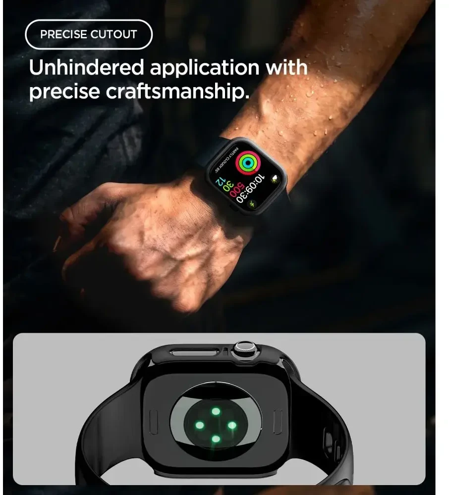 Spigen Thin Fit Case for Apple Watch 42mm - Juodas