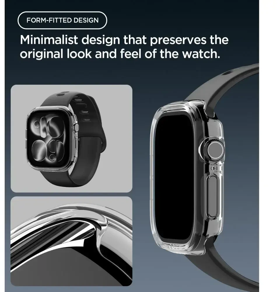 Spigen Thin Fit Case for Apple Watch 46mm - Clear