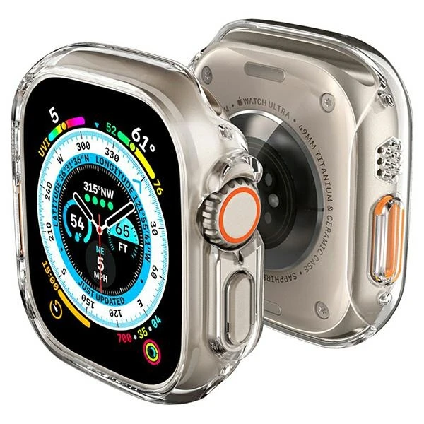 „Spigen Thin Fit“, skaidrus – „Apple Watch Ultra 2“ / „Ultra 49mm“