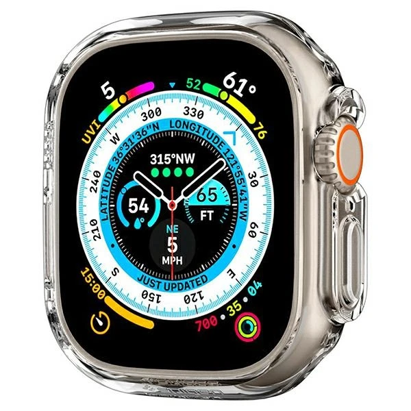 „Spigen Thin Fit“, skaidrus – „Apple Watch Ultra 2“ / „Ultra 49mm“