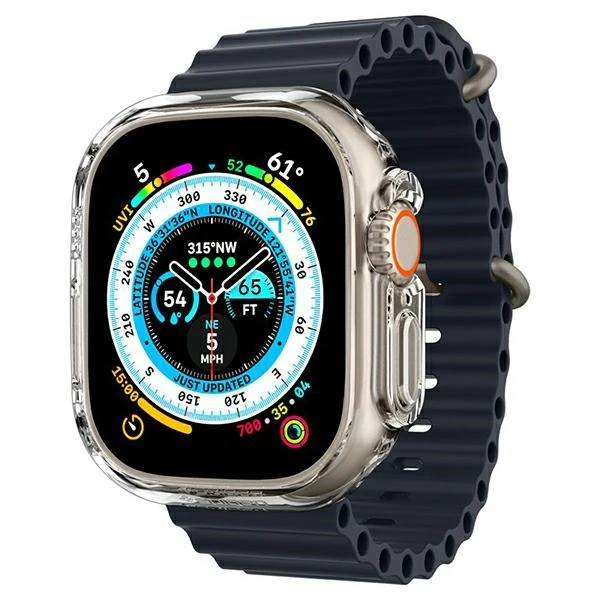 „Spigen Thin Fit“, skaidrus – „Apple Watch Ultra 2“ / „Ultra 49mm“