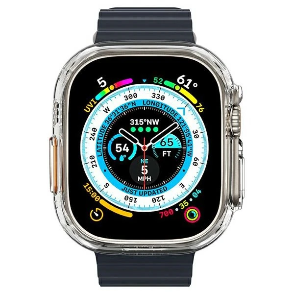 „Spigen Thin Fit“, skaidrus – „Apple Watch Ultra 2“ / „Ultra 49mm“