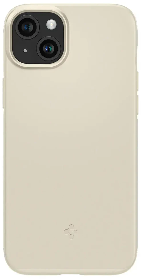 Spigen Thin Fit dėklas skirtas Apple iPhone 15 Plus,  spalva - Mute Beige