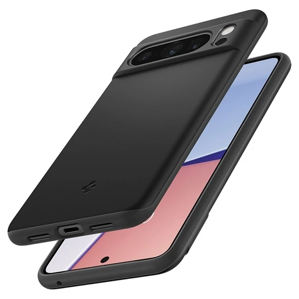 Dėklas Spigen Thin Fit, juodas - Google Pixel 8 Pro