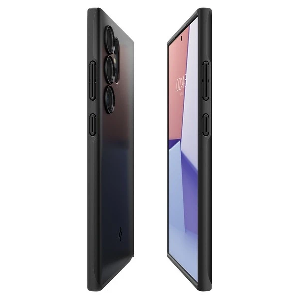 Spigen Thin Fit – dėklas skirtas Samsung Galaxy S24 Ultra Juodas