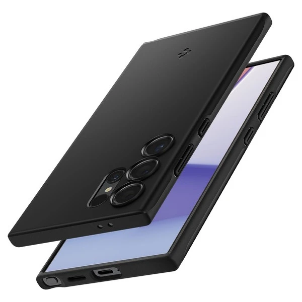 Spigen Thin Fit – dėklas skirtas Samsung Galaxy S24 Ultra Juodas