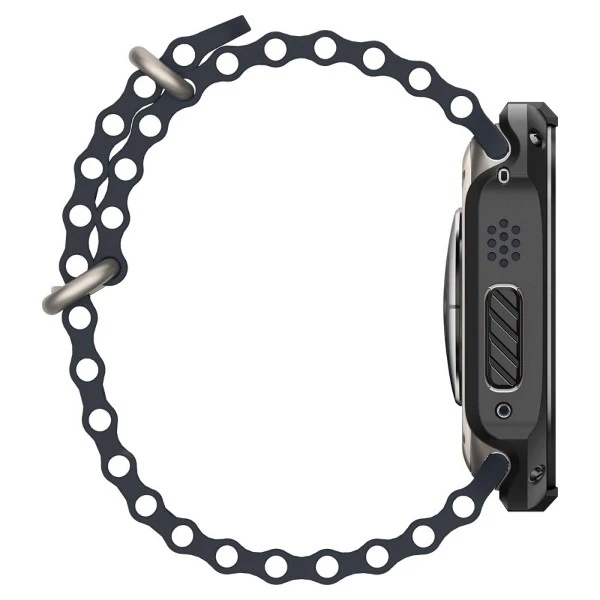Dėklas „Spigen Tough Armor“, juodas - Apple Watch Ultra 2/Ultra 49mm