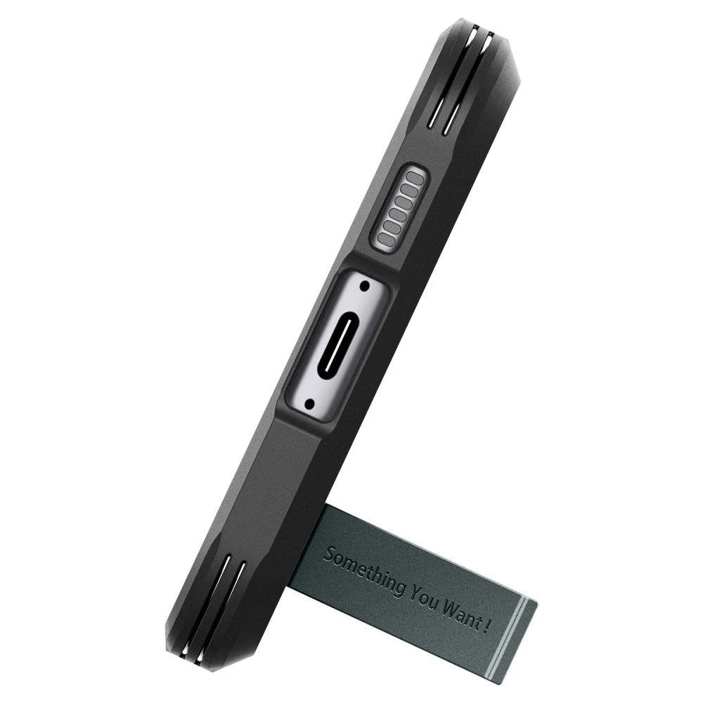 Spigen Tough Armor dėklas skirtas Samsung Galaxy S23 FE, spalva - Abyss Green
