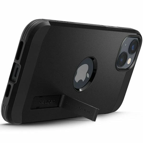 Spigen Tough Armor (MagFit) dėklas skirtas Apple iPhone 14, spalva - Juoda