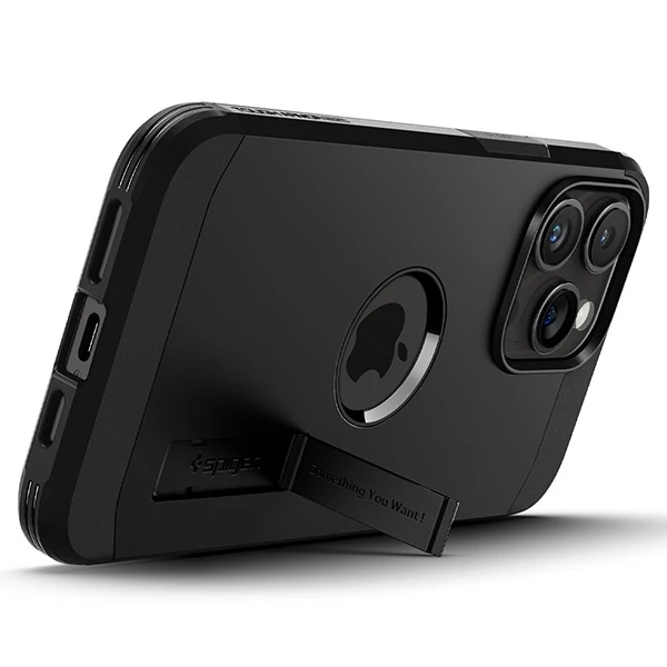 Spigen Tough Armor (MagFit) dėklas skirtas Apple iPhone 15 Pro Max, spalva - Juoda