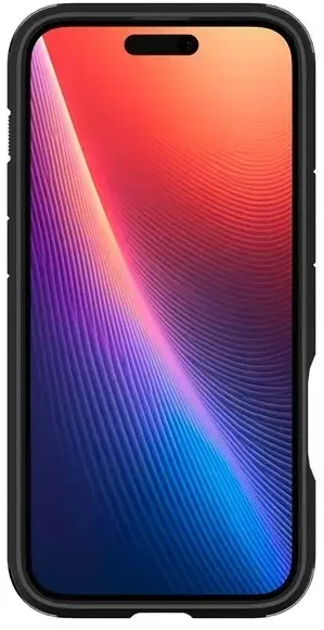 Dėklas „Spigen Tough Armor MAG iPhone 16 Plus MagSafe“ juodas ACS08085