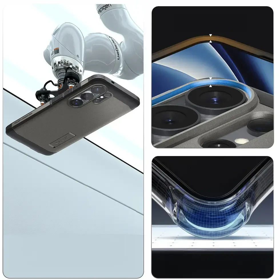 Spigen Tough Armor Mag MagSafe dėklas Samsung Galaxy S26 Ultra Gunmetal