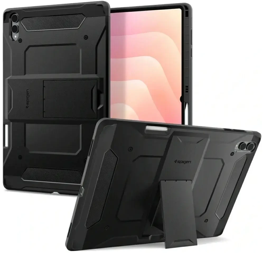 Spigen „Tough Armor Pro“, skirtas „Galaxy Tab S11 Ultra 14.6 X930 / X936B“, juodas