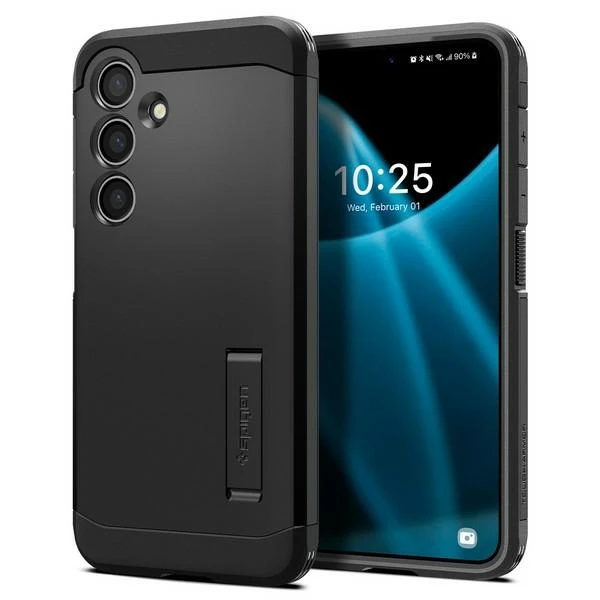 Samsung Galaxy S24 Plus Spigen Tough Armor dėklas telefonui juodos spalvos