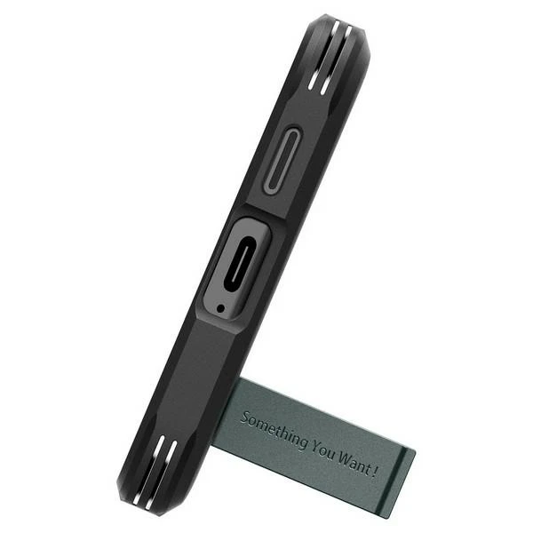 Spigen Tough Armor dėklas, skirtas Samsung Galaxy S24+ abyss žalios spalvos