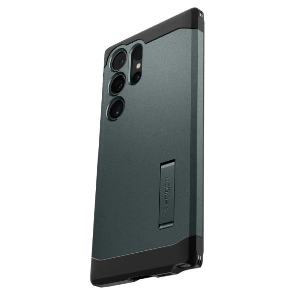 Spigen Tough Armor – dėklas skirtas Samsung Galaxy S24 Ultra Abyss Žalias