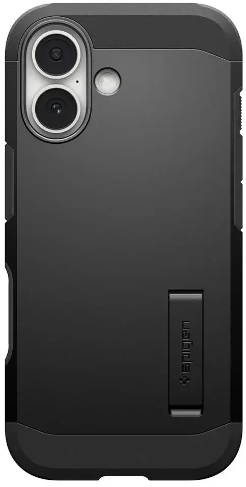 Spigen Tough Armor "T" MagSafe dėklas iPhone 17 - juodas