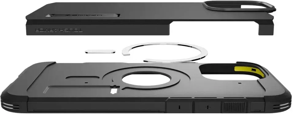 Dėklas SPIGEN TOUGH ARMOR "T" MAGSAFE IPHONE 16 PRO Juodas