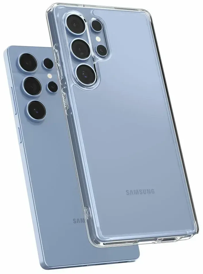 Spigen Ultra hibridinis dėklas, skirtas Samsung Galaxy S25 Ultra Clear