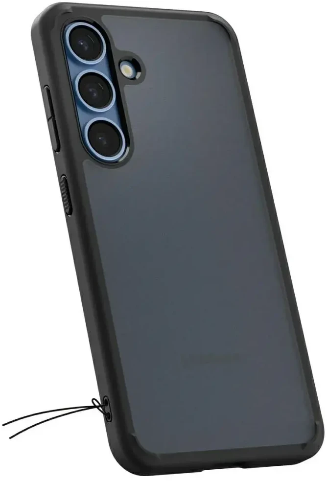 Spigen Ultra hibridinis dėklas, skirtas Samsung Galaxy S25 Juodas