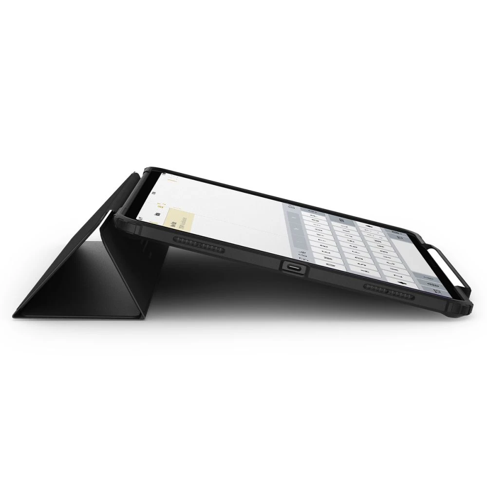 Spigen Ultra Hybrid Pro, juodos spalvos – Apple iPad Air 13″ 2024/2025/2026