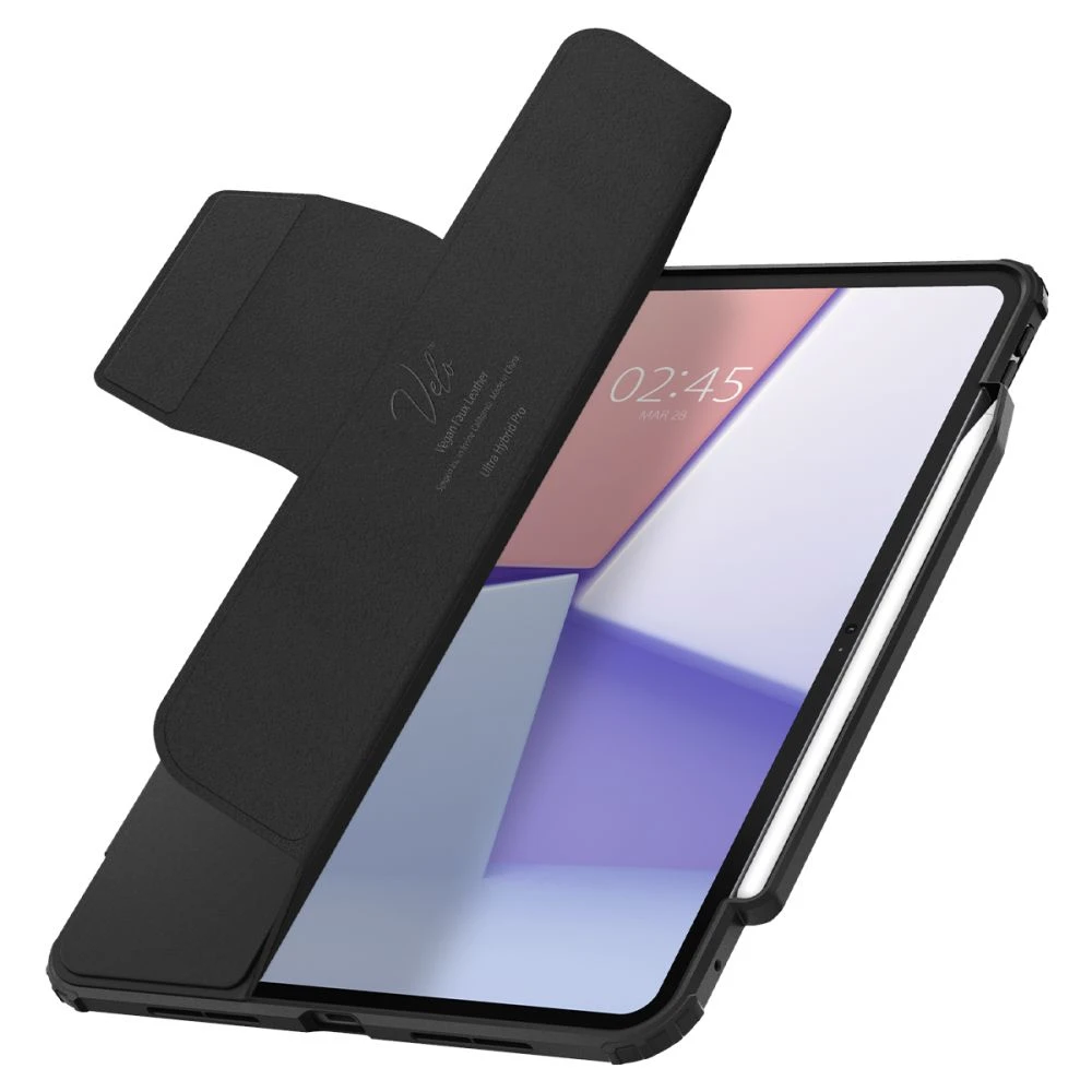 Spigen Ultra Hybrid Pro, juodos spalvos – Apple iPad Pro 11″ 2024