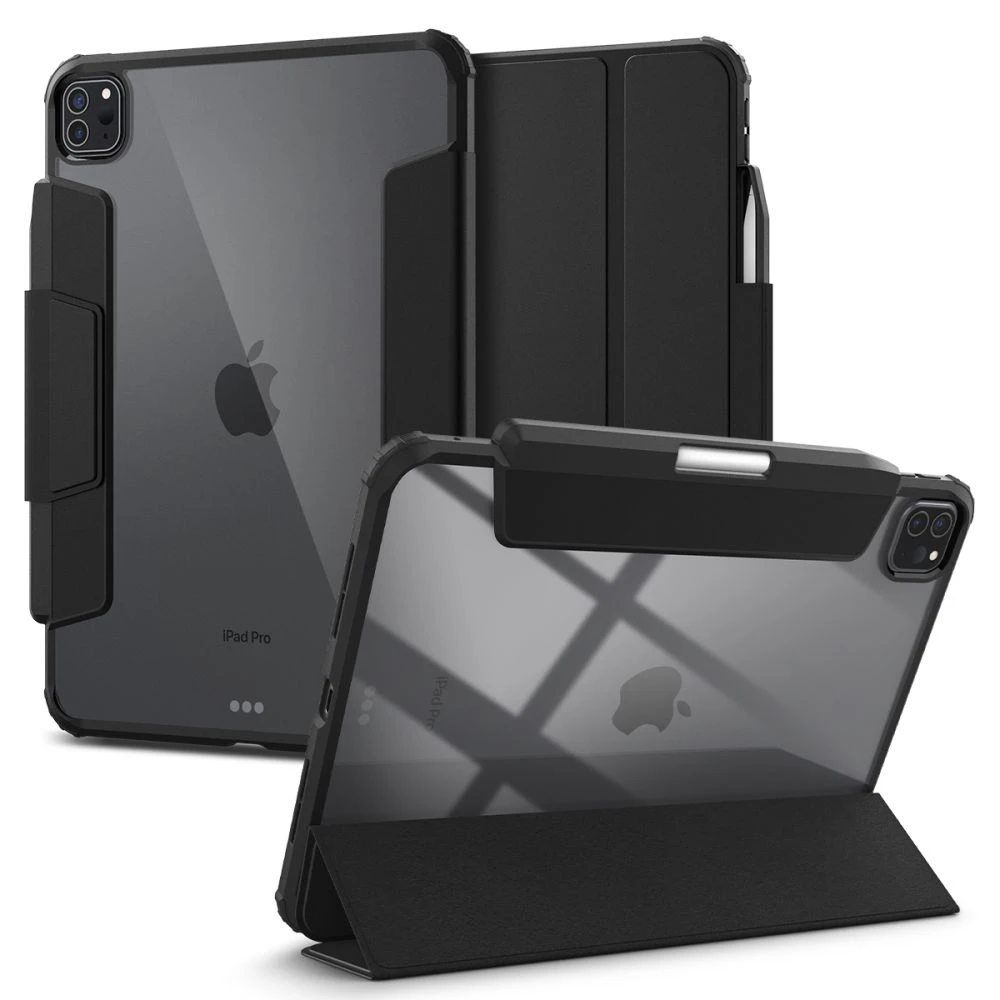 Spigen Ultra Hybrid Pro, juodos spalvos – Apple iPad Pro 11″ 2024