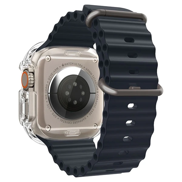 „Spigen Ultra Hybrid“, skaidrus – „Apple Watch Ultra 3/2/1“