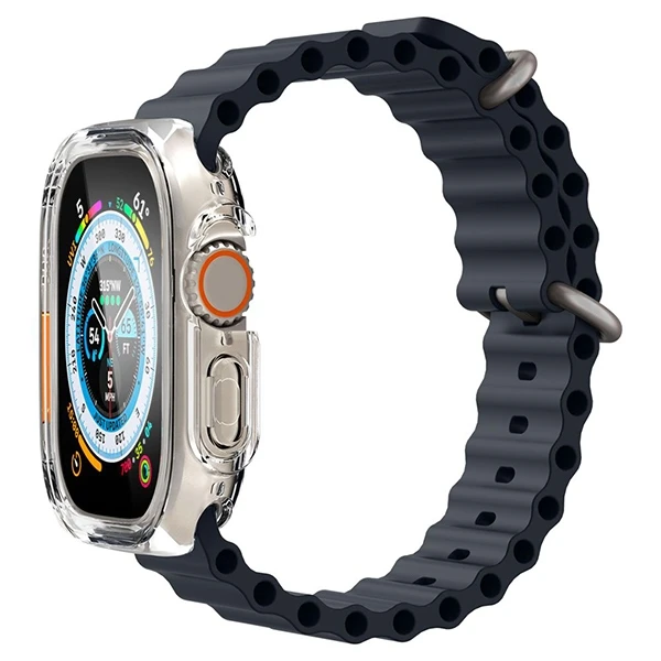 „Spigen Ultra Hybrid“, skaidrus – „Apple Watch Ultra 3/2/1“