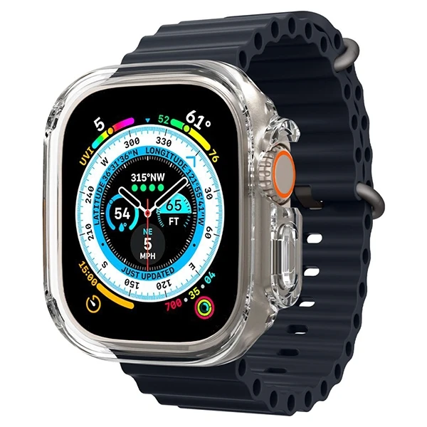 „Spigen Ultra Hybrid“, skaidrus – „Apple Watch Ultra 3/2/1“