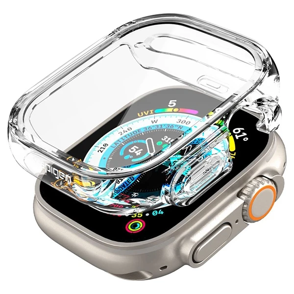 „Spigen Ultra Hybrid“, skaidrus – „Apple Watch Ultra 3/2/1“