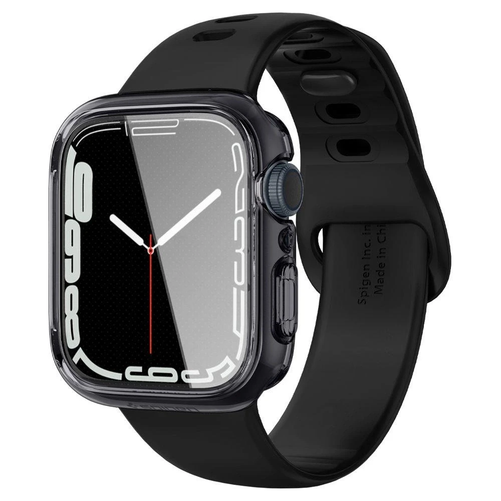 „Spigen Ultra Hybrid“ dėklas, skirtas „Apple Watch 7/8/9“ (45 mm) (kosminis krištolas)