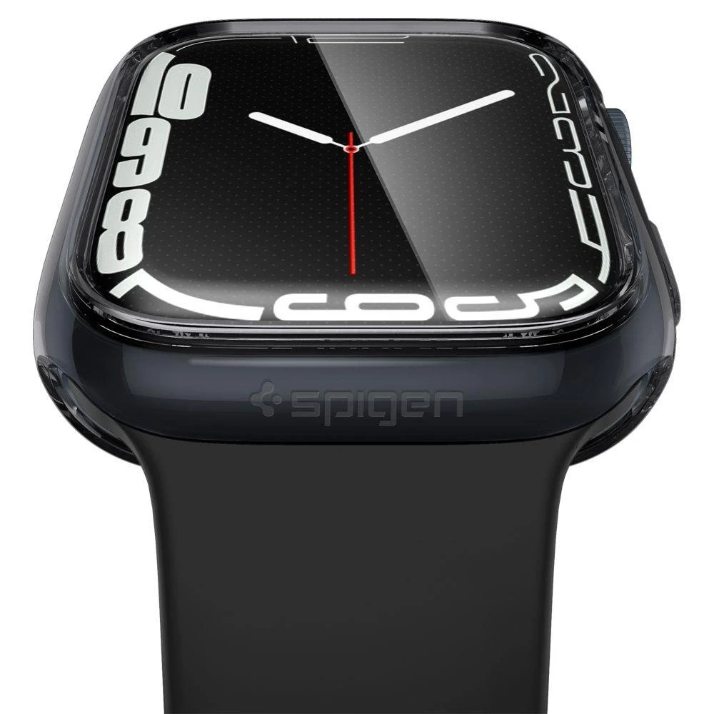 „Spigen Ultra Hybrid“ dėklas, skirtas „Apple Watch 7/8/9“ (45 mm) (kosminis krištolas)