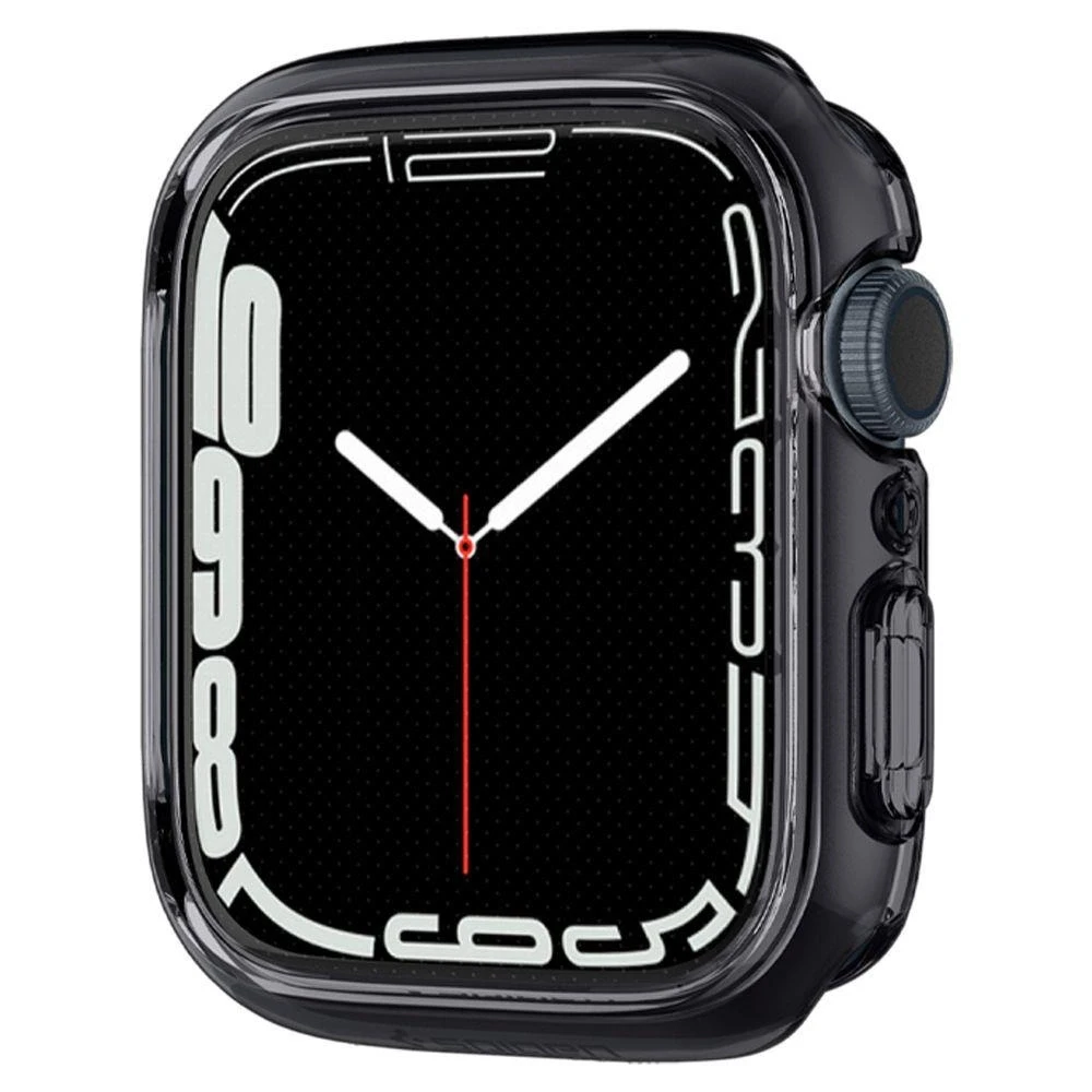 „Spigen Ultra Hybrid“ dėklas, skirtas „Apple Watch 7/8/9“ (45 mm) (kosminis krištolas)