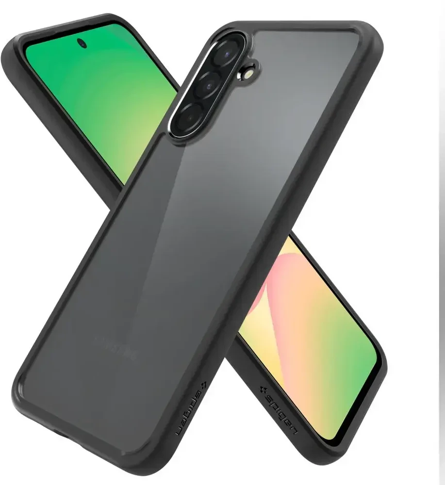 Spigen Ultra Hybrid Samsung Galaxy A56 5G – Matte dėklas telefonui juodos spalvos