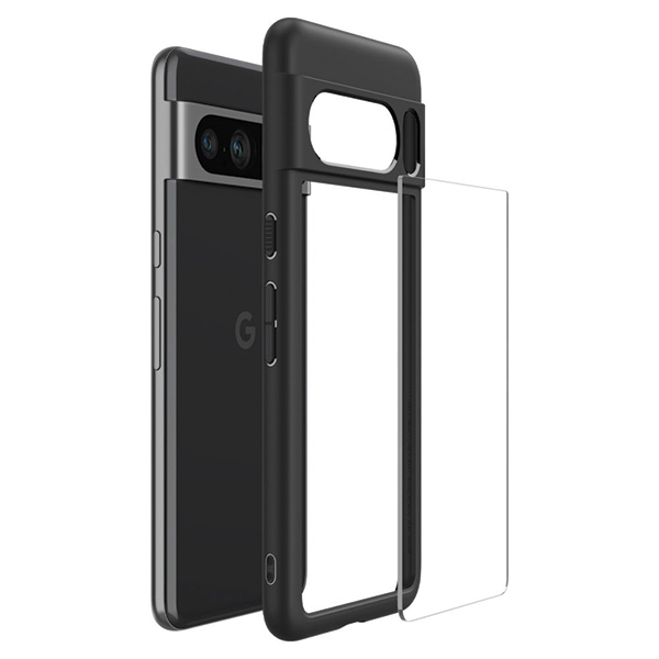 Spigen Ultra Hybrid dėklas skirtas Google Pixel 8 Pro, spalva - Matte Black