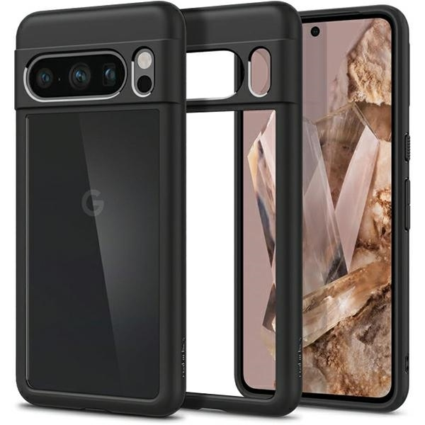 Spigen Ultra Hybrid dėklas skirtas Google Pixel 8 Pro, spalva - Matte Black