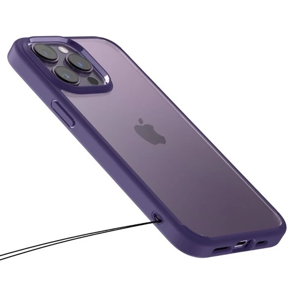 Spigen Ultra Hybrid dėklas skirtas Apple iPhone 14 Pro, spalva - Deep Purple